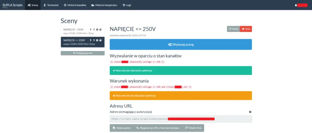 Jak wykorzystać parametry monitora energii MEW-01 do sterowania innymi odbiornikami Supla?