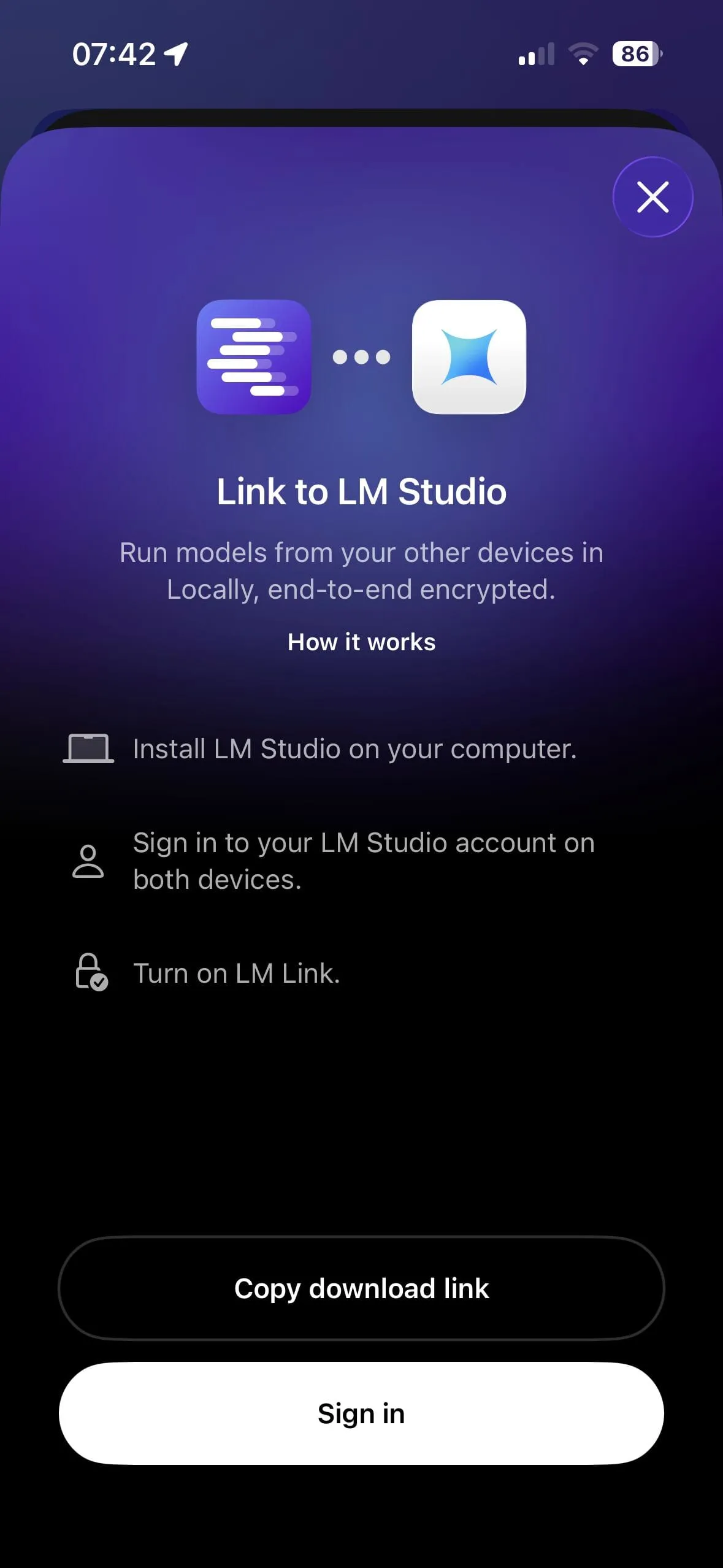 Locally AI — voice assistant and iOS shortcuts