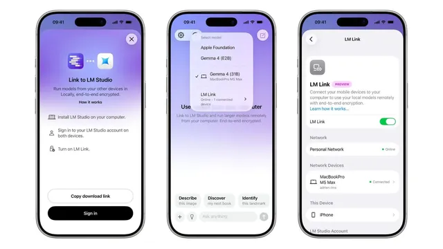 Locally AI — aplikacja mobilna LM Studio na iPhone