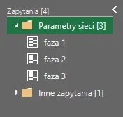 Konfiguracja zapytań w Excel