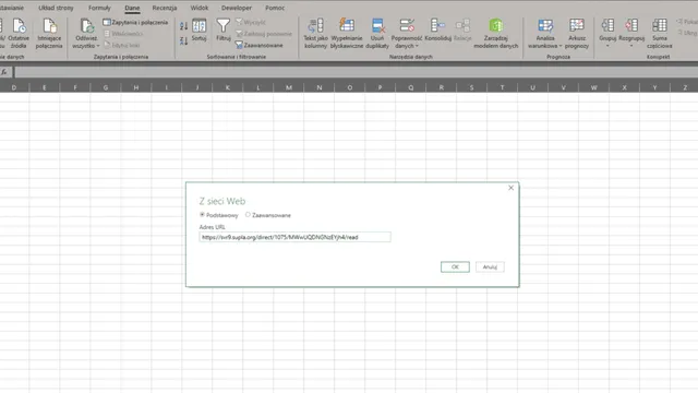 Monitor energii MEW-01 — pobieranie parametrów energii elektrycznej z serwera Excel - cz.1