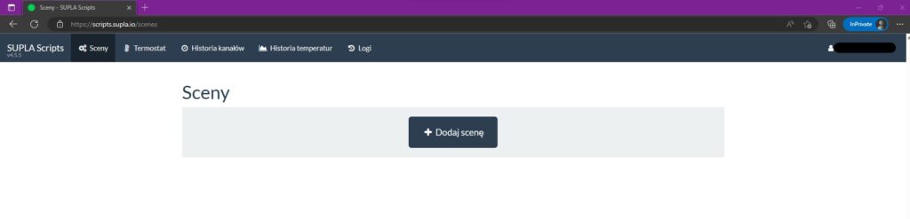 Sceny - Supla Scripts